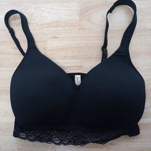 Rhonda Shear Molded Cup Bra with Lace,  Style 0022